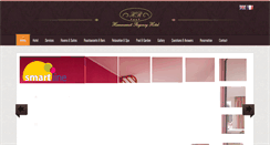 Desktop Screenshot of hotelregencyhammamet.com